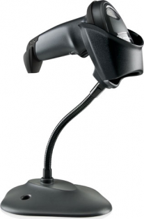 Сканер штрихкода Symbol (Motorola) DS2208 [USB, чёрный, с подставкой, 2D/ЕГАИС]