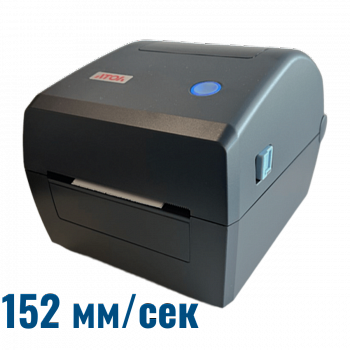 Принтер этикеток АТОЛ DD340 (152 мм/с, USB, Ethernet, 203 dpi, термопечать, ширина печати 108 мм)