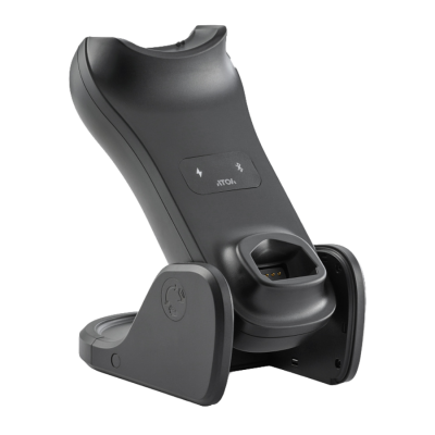 Сканер штрихкода АТОЛ SB5100 BT (2D, черный, USB, Bluetooth 5.0, IP42, c подставкой)