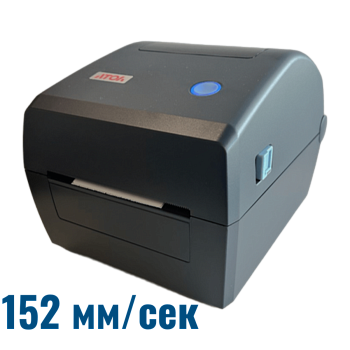 Принтер этикеток АТОЛ DD340 (152 мм/с, USB, Ethernet, 203 dpi, термопечать, ширина печати 108 мм)